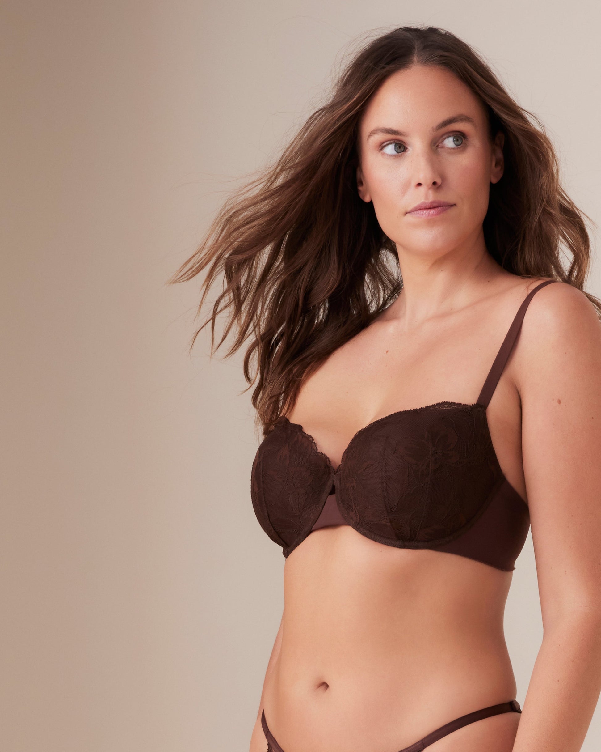 Invisibles Lace Balconette Lined Bra
