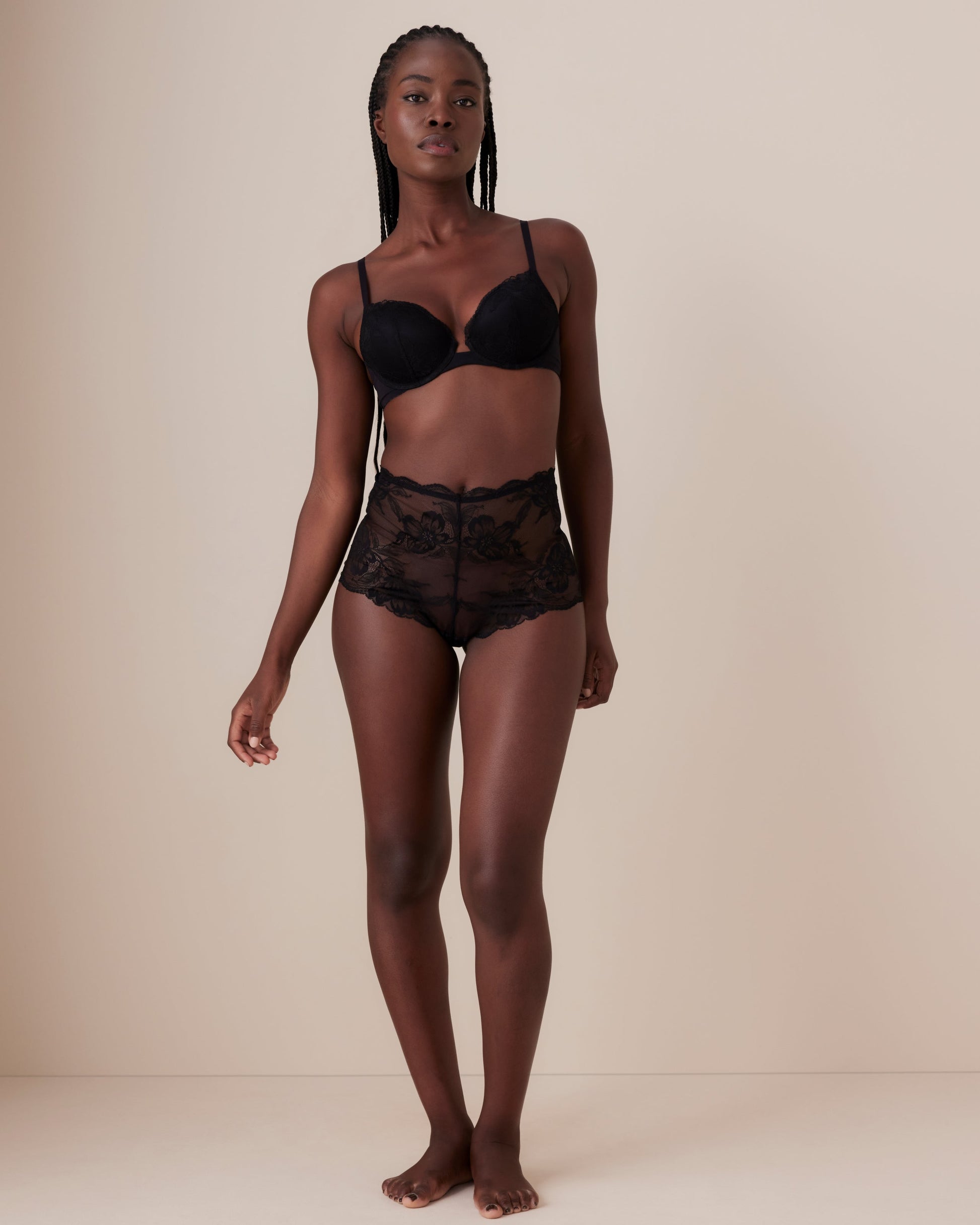 Invisibles Lace High Waist Knickers