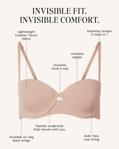 Invisibles Smooth Strapless Lined Bra